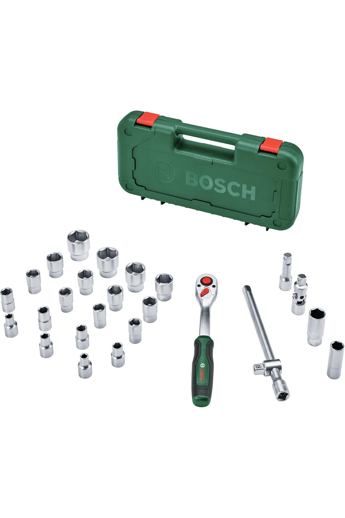 Bosch 1/2 Cırcırlı Somun Sıkma Seti 25prç