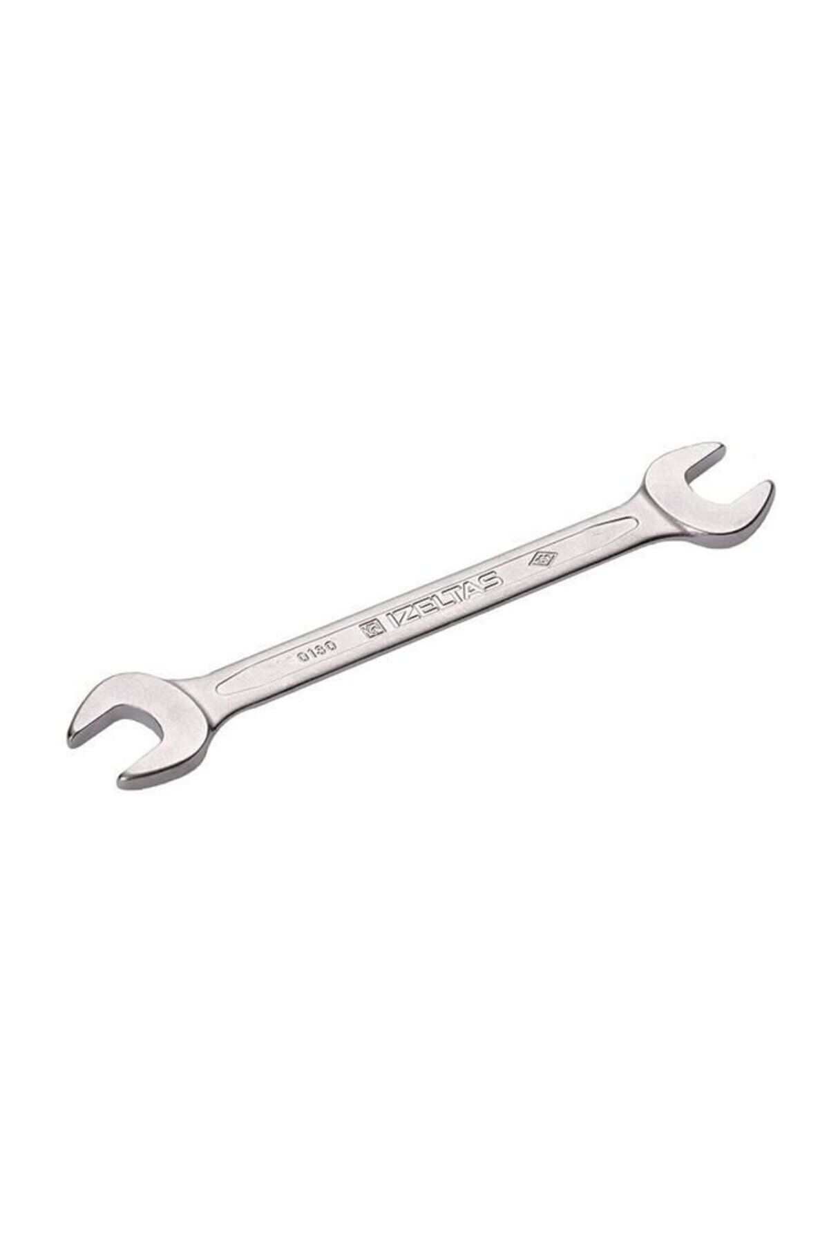 IZELTAS Çatal İki Ağız Anahtar Kısa Boy 16 x 17 mm