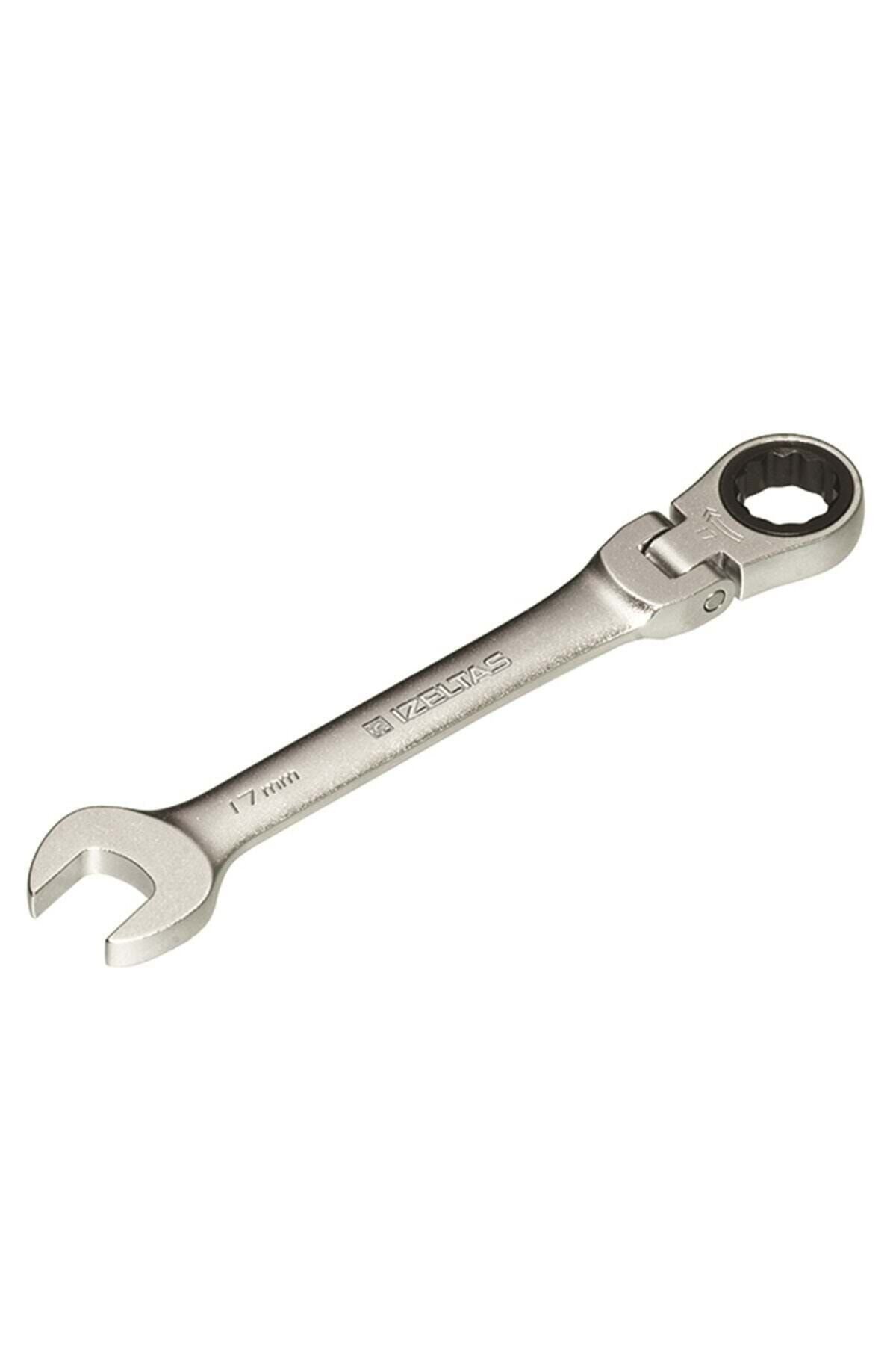 İzeltaş Mafsallı Cırcır Kombine Anahtar 16mm