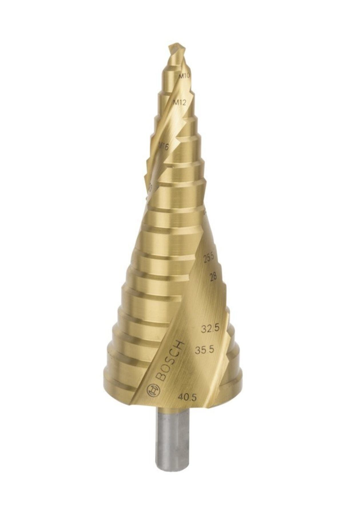 Hss-Tin 16 Kademeli Matkap Ucu M10-M40