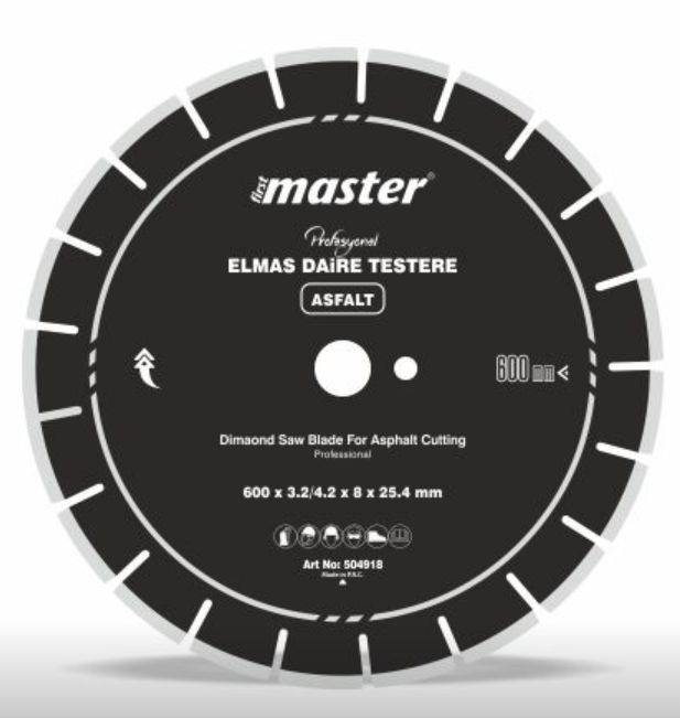 MASTER ELMAS DAIRE TESTERE ASFALT 600 mm