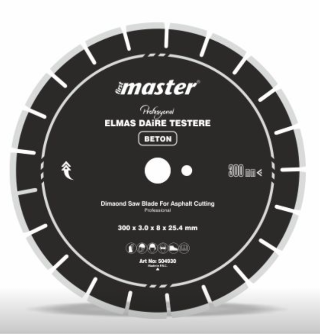 MASTER ELMAS DAIRE TESTERE BETON 300 mm