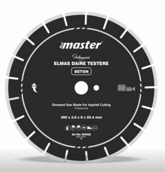 MASTER ELMAS DAIRE TESTERE BETON 300 mm