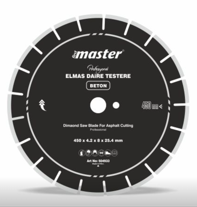 MASTER ELMAS DAIRE TESTERE BETON 450 mm